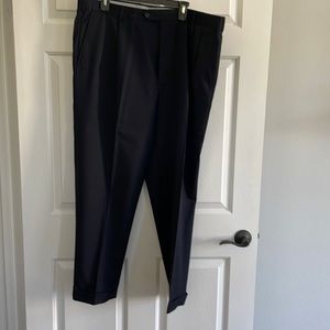 Navy men’s Slacks Kirkland Warren of Stafford EUC 42x30